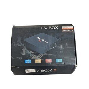 MXQ Pro 4K TV Box With Keyboard & Remote Control